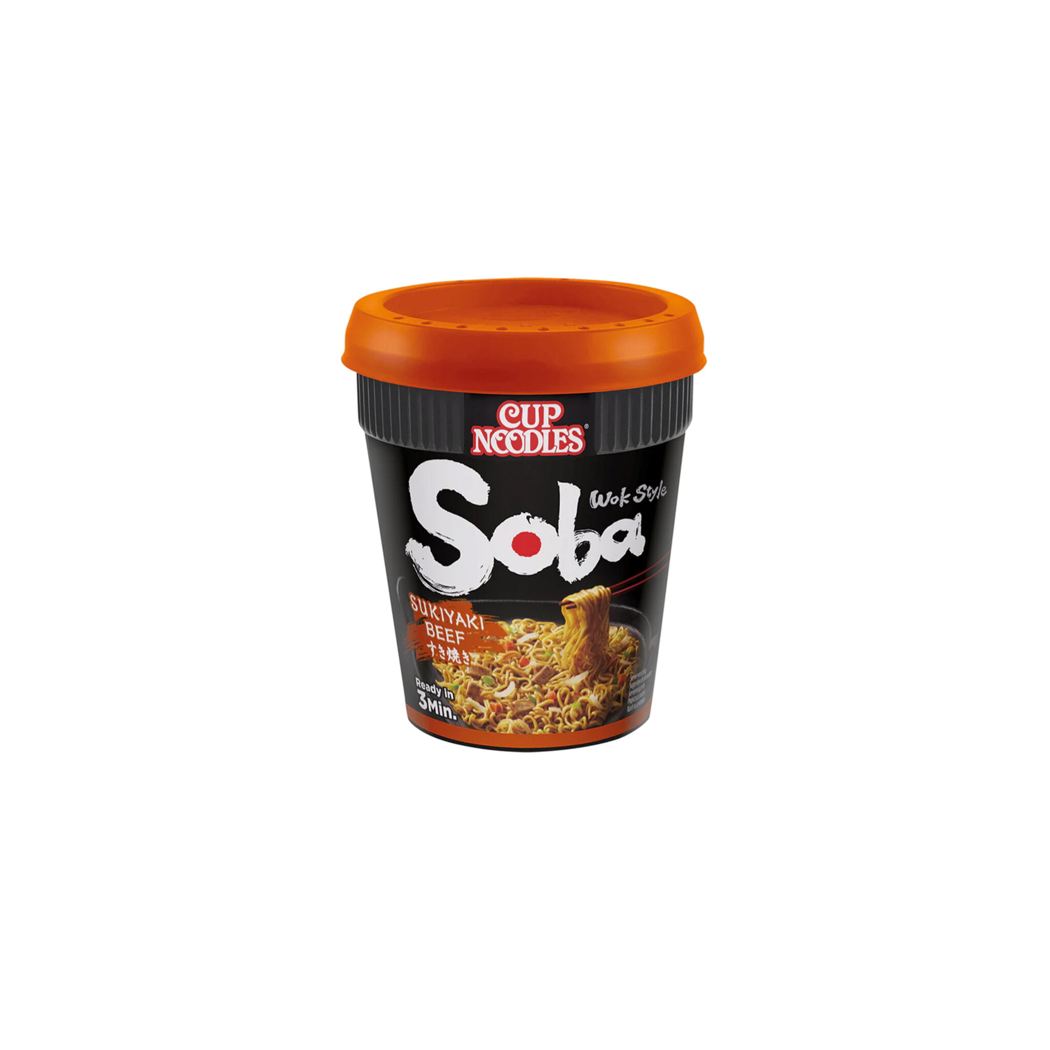 Cup Noodles Wok Style Soba Sukiyaki Beef (92g) Little Asia