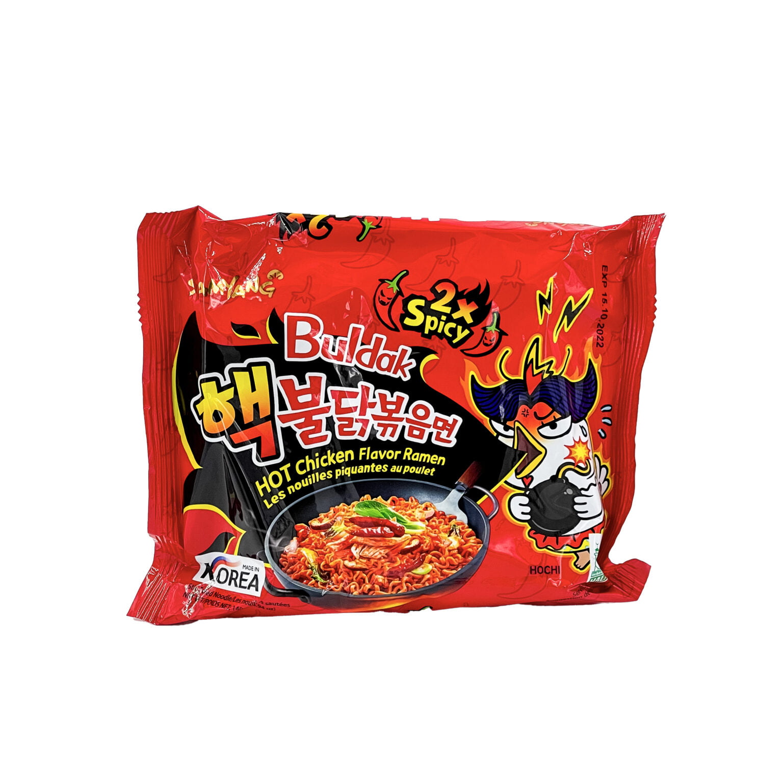 buldak hot chicken flavor ramen scoville