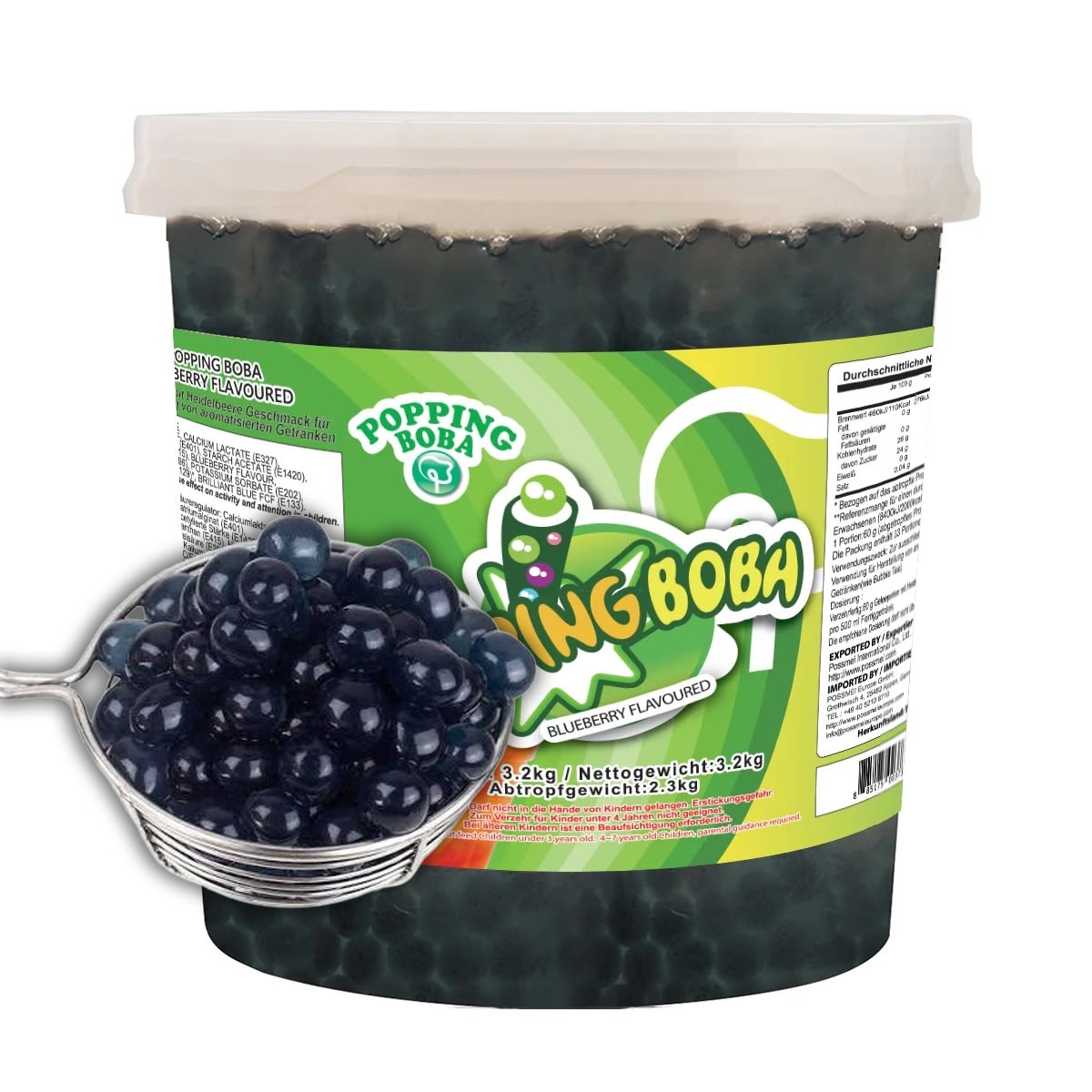 Popping Boba -Blueberry- (100g) Popping Boba -Blueberry- (100g) – Image 1