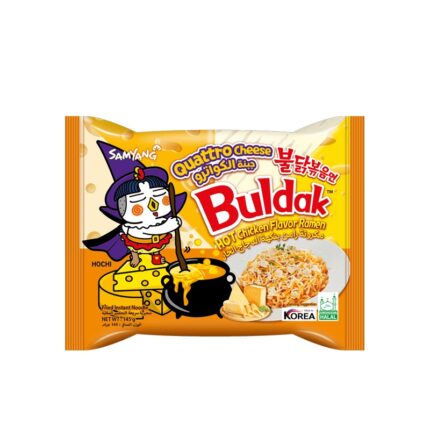 Buldak -Hot Chicken & Quattro Cheese Flavor Ramen- (145g)