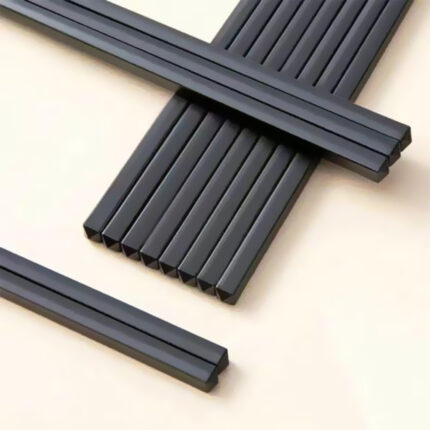 Set de Baguettes Noires (5 paires)