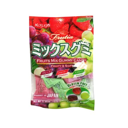 Gummy Candy -Grape, Strawberry & Muscat- (102g)
