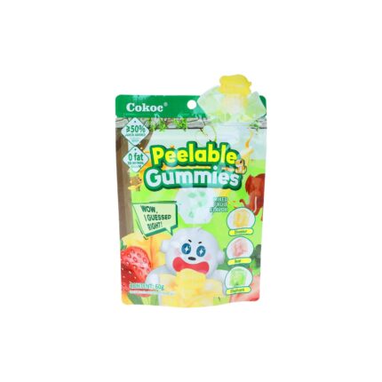 Peeling Gummies -Mixed Fruits- (60g)