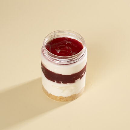 Verrine Glacée -Cheesecake Fraise Citronnée- ⚠️⚠️⚠️