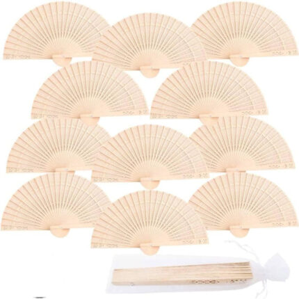 Éventail Pliant -Bambou- (1pc)