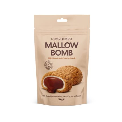 Mallow Bomb -Milk Choco & Crunchy Biscuit- (100g)