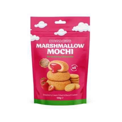 Marshmallow Mochi -Strawberry Cheesecake- (100g)